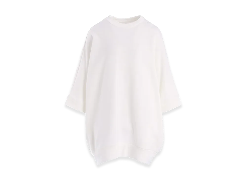 Y's French Terry Big Dolman Tee "Ivory"