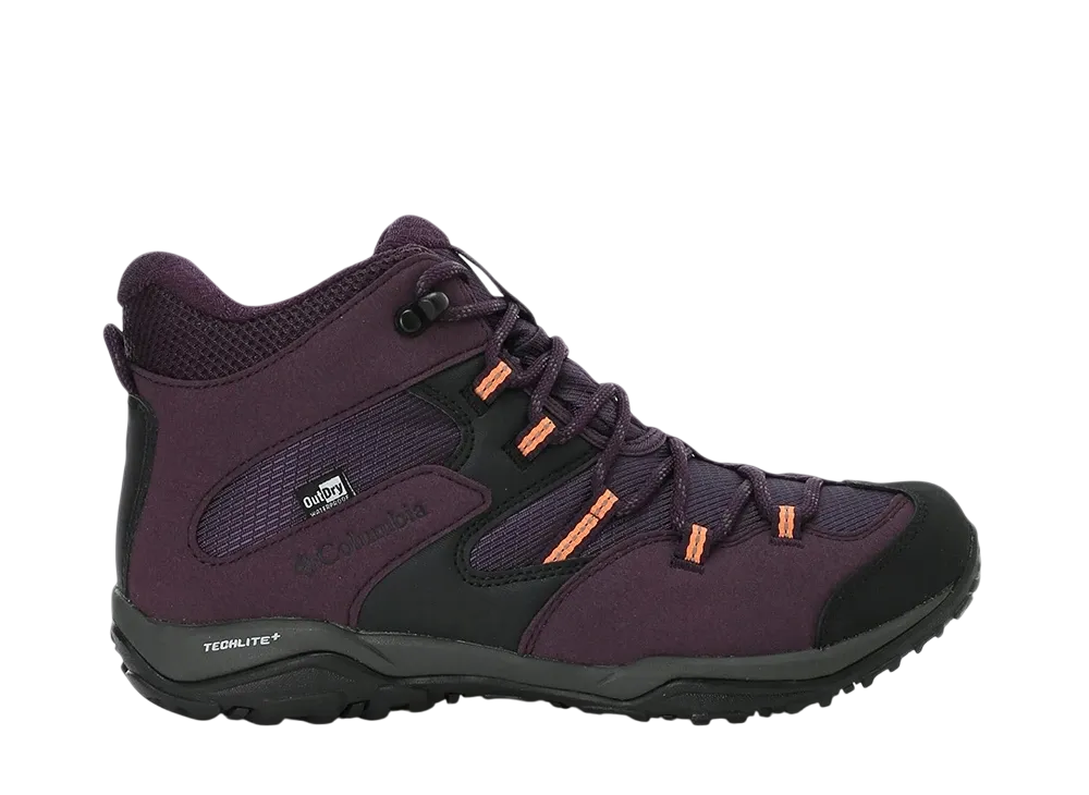 Columbia Women's Saber 5 Mid Outdry Wide "Dark Plum/Jupiter"
