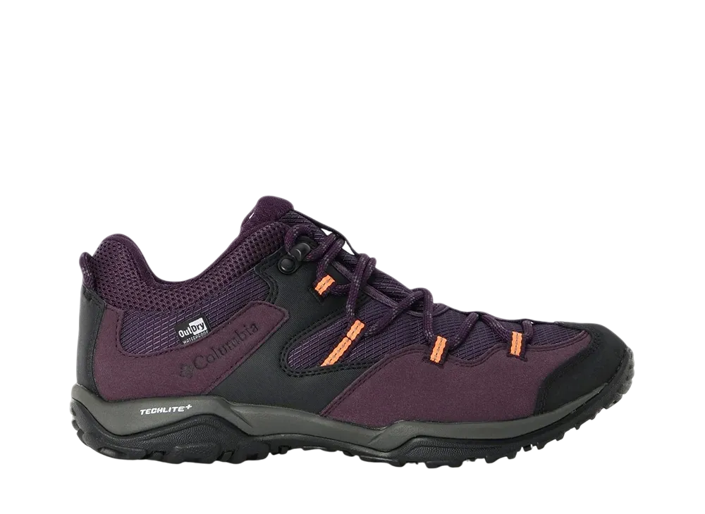 Columbia Women's Saber 5 Lo Outdry Wide "Dark Plum/Jupiter"