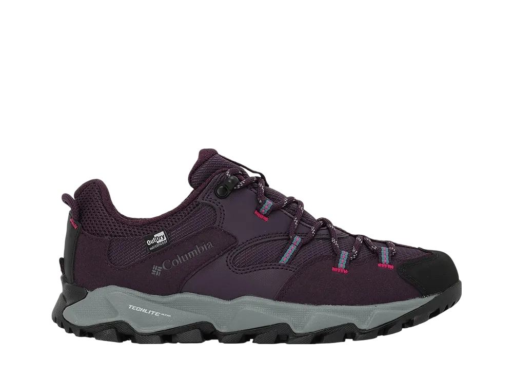 Columbia Women's Saber 6 Lo Outdry Wide "Dark Plum/Wild Fuchsia"