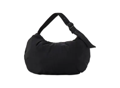 Y's Nylon Washer Twill Gyoza-style Bag "Black"