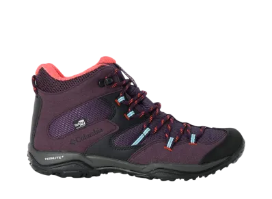 Columbia Women's Saber 5 Mid Outdry "Dark Plum/Sea Wave"