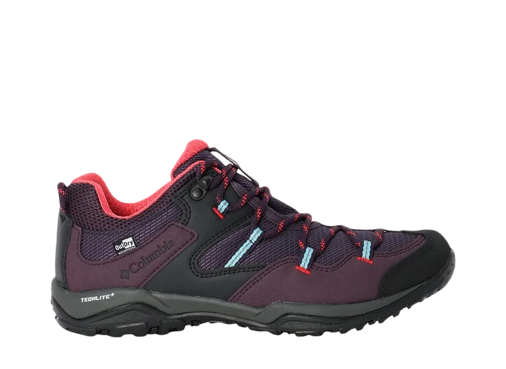 Columbia Women's Saber 5 Lo Outdry "Dark Plum/Sea Wave"