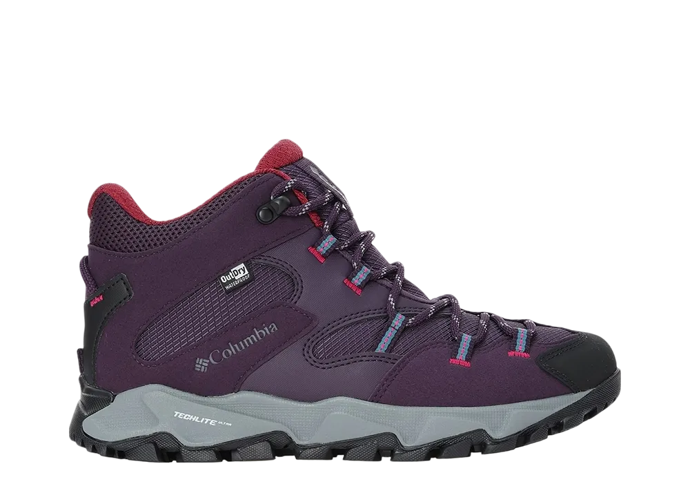 Columbia Women's Saber 6 Mid Outdry "Dark Plum/Wild Fuchsia"