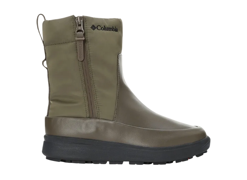 Columbia Women's Sapland 3 Diva Side-Zip Waterproof Omni-Heat Infinity "Dark Moss"