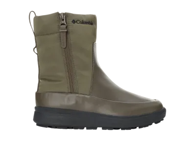 Columbia Women's Sapland 3 Diva Side-Zip Waterproof Omni-Heat Infinity "Dark Moss"