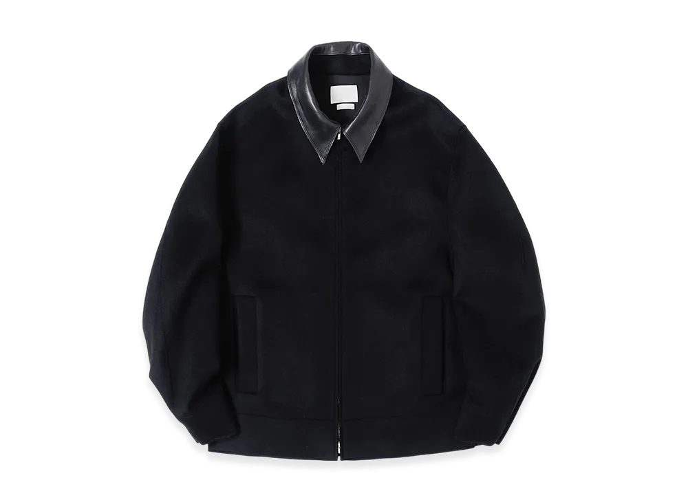YOKE Cashmere Cut-Off Drizzler Jacket "Black"