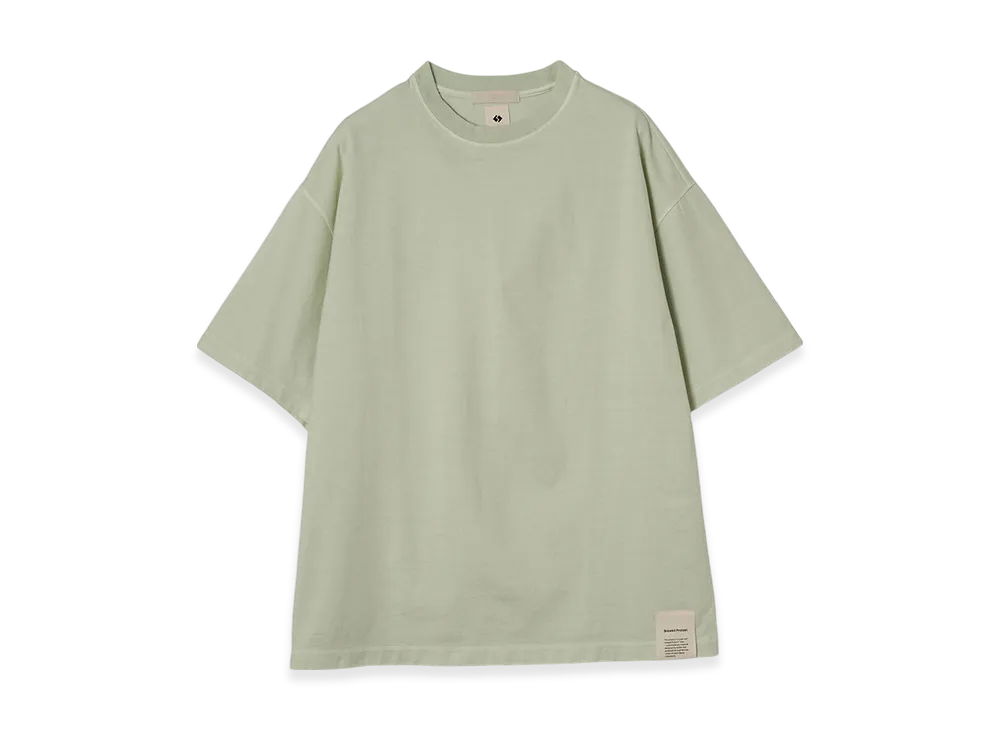 YOKE Brewed Protaintm Blend Cotton Jersey Yoke T-Shirt "Leaf Green"