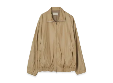 YOKE Sheep Suede Nappalan Leather Training Jackt "Khaki"