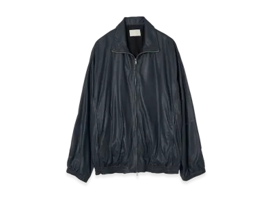 YOKE Sheep Suede Nappalan Leather Training Jackt "Peacock"