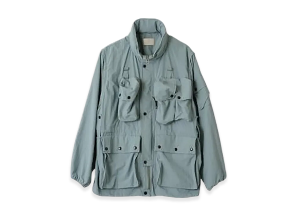 YOKE Multi Pocket Utility Blouson "Mist Green"