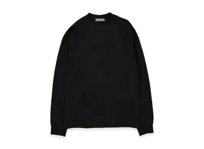 YOKE Suvin Cotton Yoke T-Shirt Long Sleeves "Black"