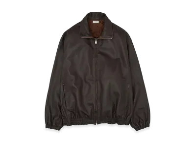 YOKE Carf Leather Truck Jacket "Brown"