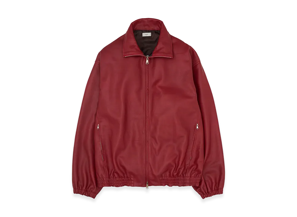 YOKE Carf Leather Truck Jacket "Red"