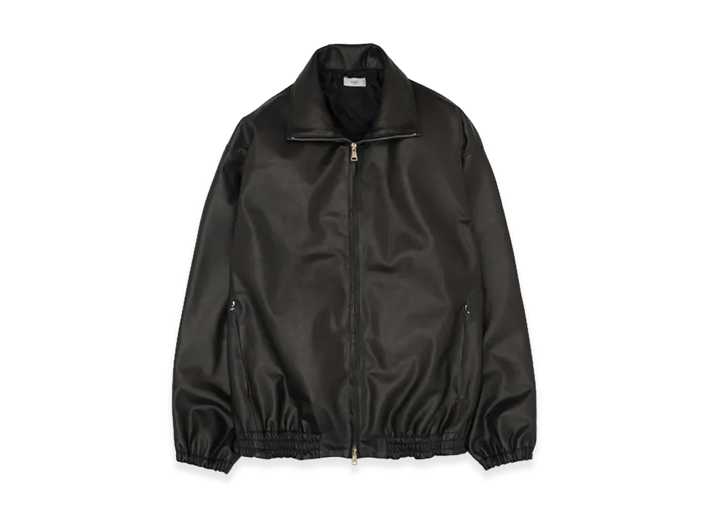 YOKE Carf Leather Truck Jacket "Black"