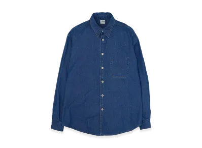 YOKE Vintage Washed Denim Shirt "Indigo"