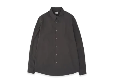 YOKE Suvin Cotton Relax Fit Shirt "Charcoal"