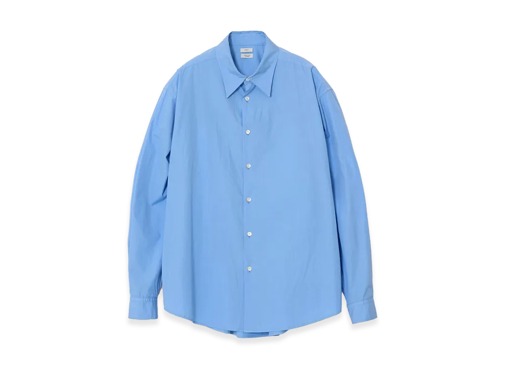 YOKE Suvin Cotton Relax Fit Shirt "Saxe"