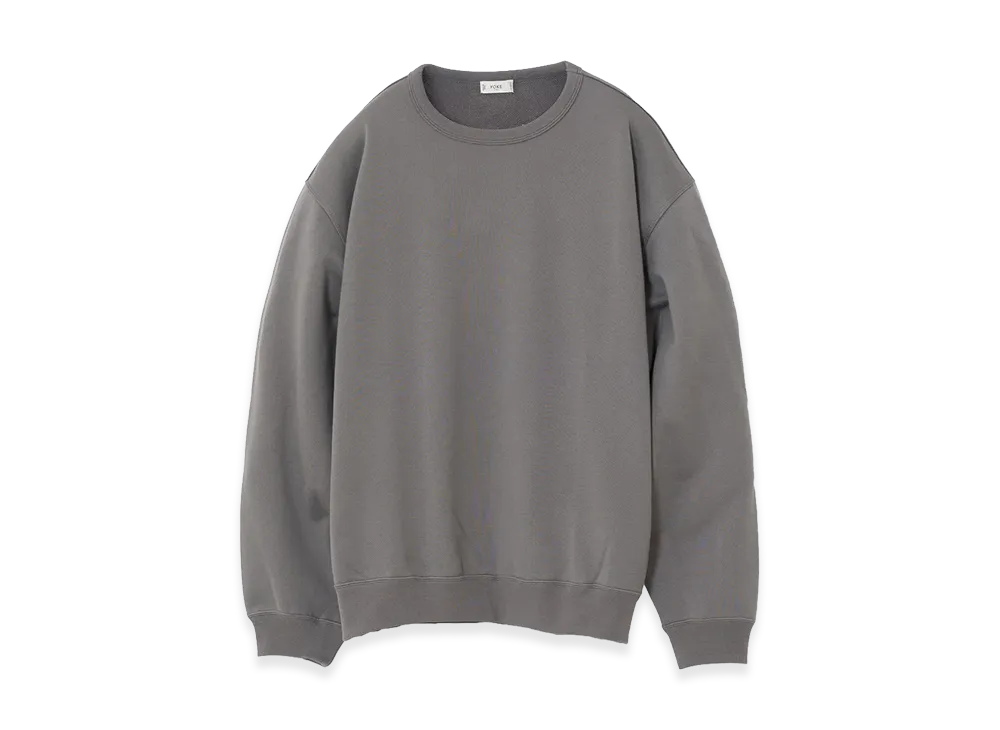 YOKE Suvin Cotton Sweat Shirt "Gray"