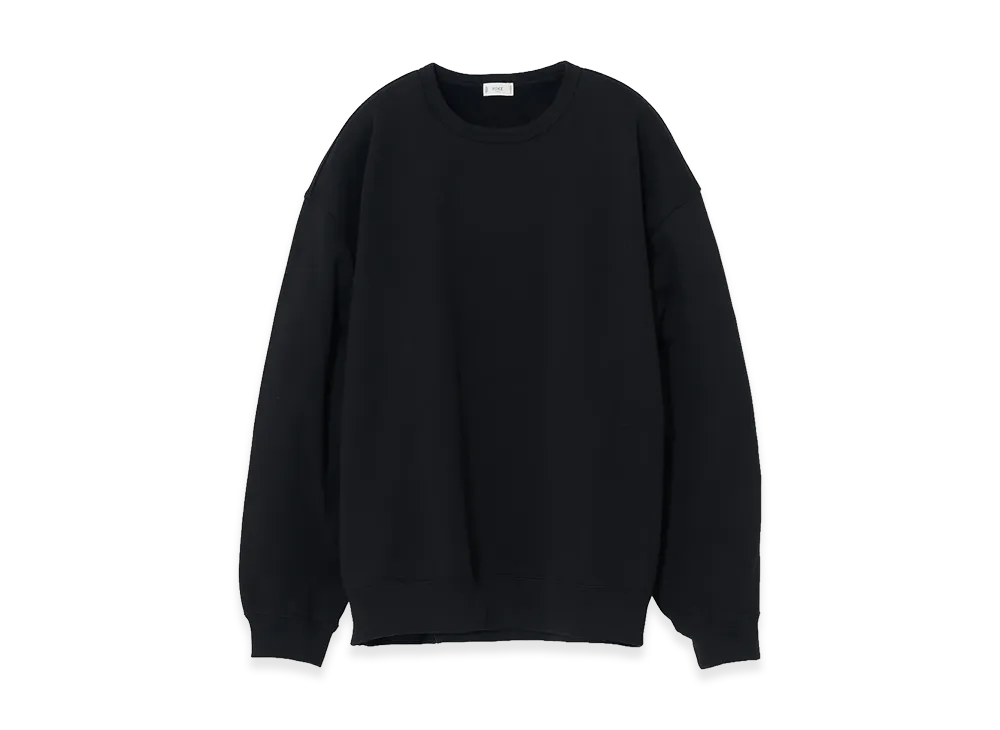 YOKE Suvin Cotton Sweat Shirt "Black"