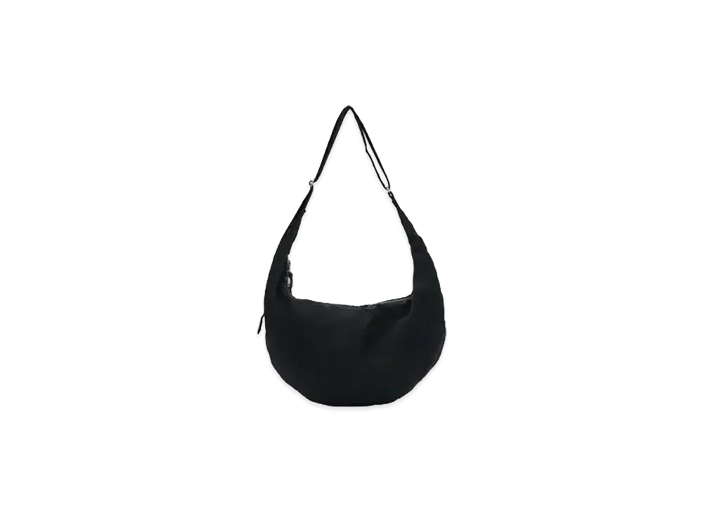 YOKE Nylon Circle Shoulder Bag "Black"