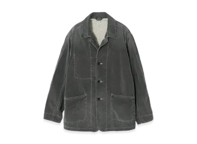 YOKE Corduroy Coverall Jacket "Black"