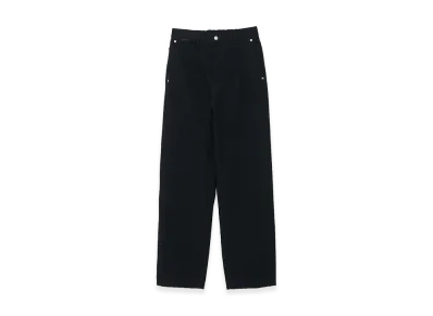 YOKE Wide Straight Denim 5P Pants "Black"