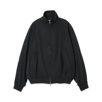 YOKE Tencel Cotton Twill Loosed Drizzer Jacket "Black"