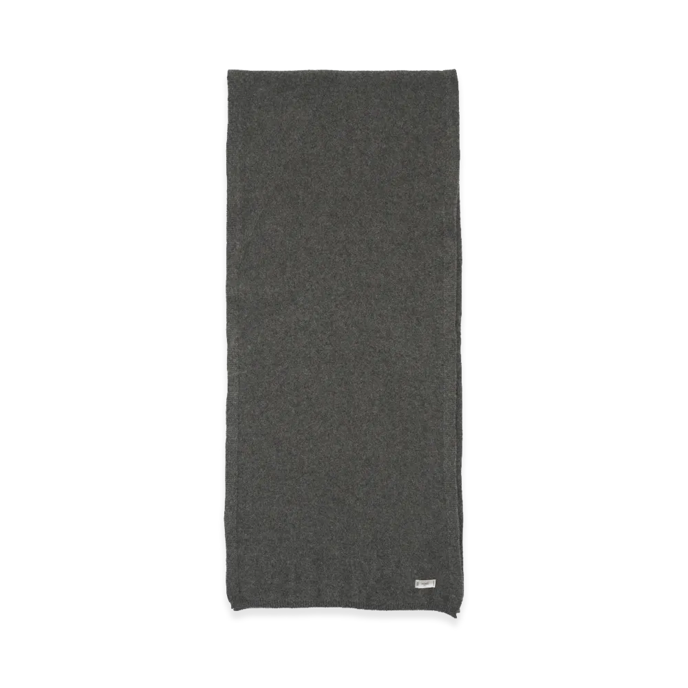 YOKE Cashmere Long Scarf "Gray"