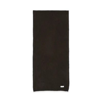 YOKE Cashmere Long Scarf "Brown"