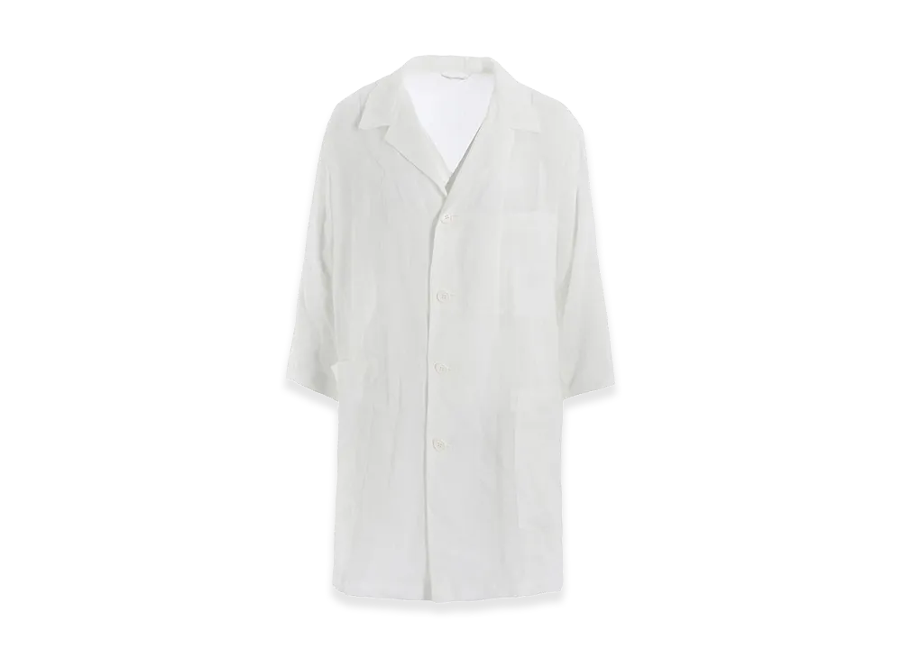Y's Ramie Lawn 3/4 Sleeve Jacket "Off White"