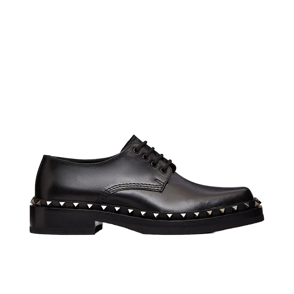 Valentino Garavani Rockstud M-Way Derby "Black"