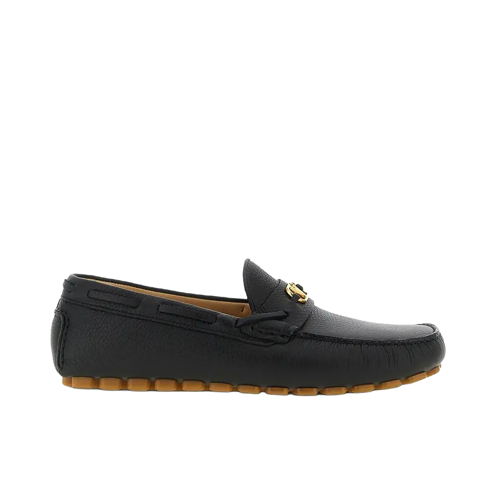 Valentino Garavani Fastaway Driver Loafers "Black"