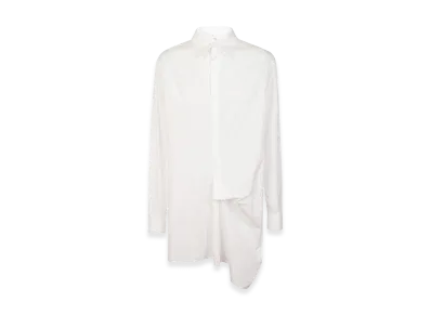 Yohji Yamamoto Women's Cotton Shirt "White"