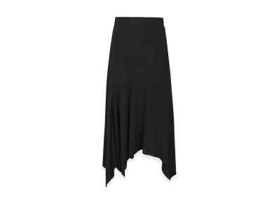 Yohji Yamamoto Women's Canvas Skirt "Black"