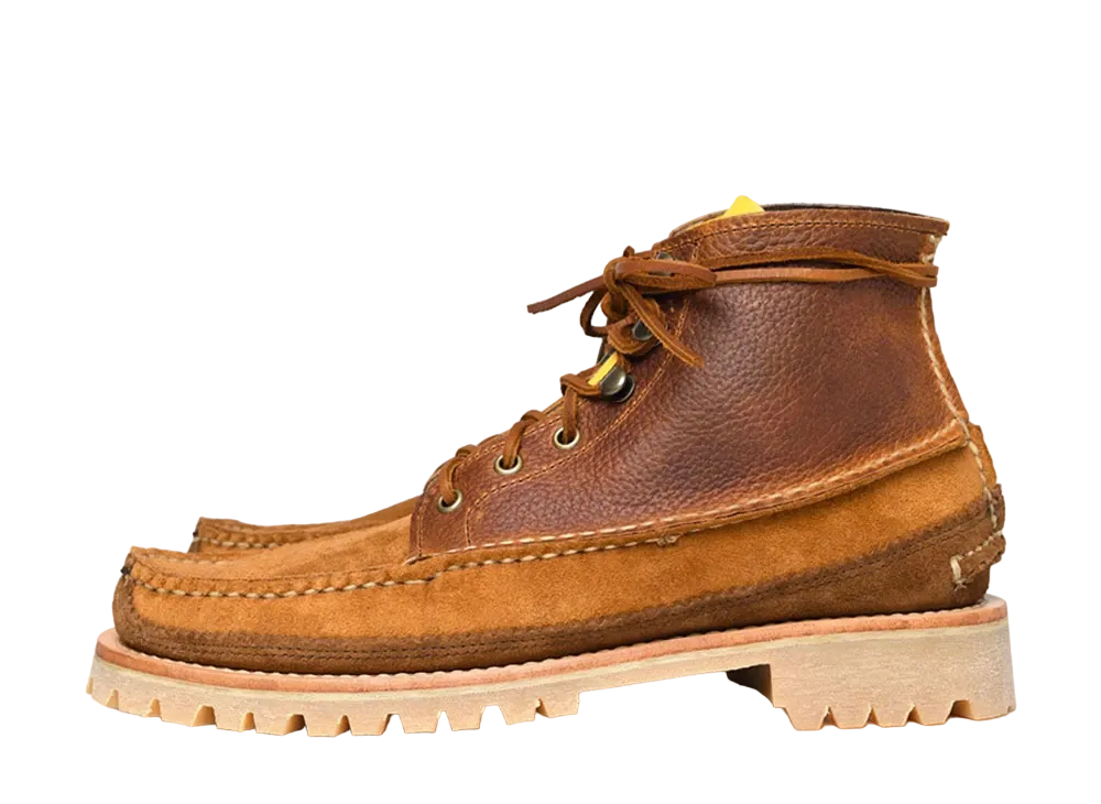 YUKETEN Maine Guide 6 Eye DB Boots Leather "Brown" E