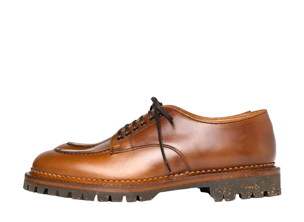 YUKETEN Mil Spec U Tip Oxford Horween’s Cavalier Whiskey Leather "Brown"