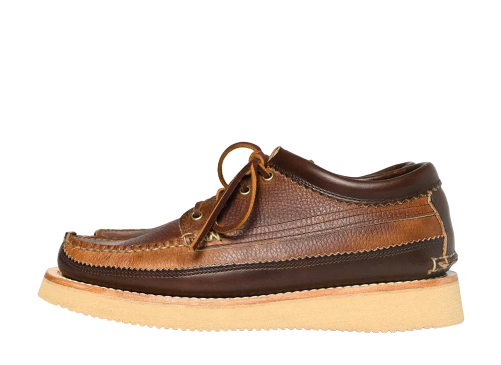 YUKETEN Maine Guide Ox DB with 2021 Horween’s Pebbled Grain Chromexcel Pull-Up Leather "Brown" E