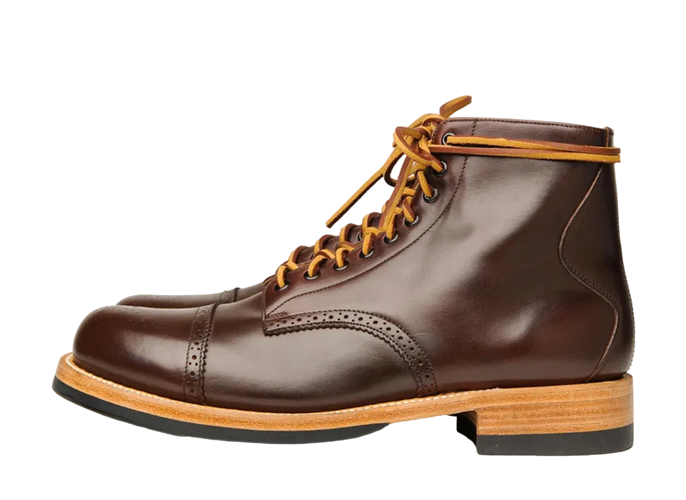 YUKETEN Johnny Full Grain Leather "Brown" E