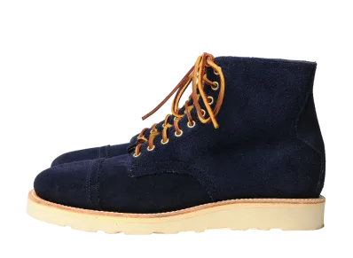 YUKETEN Johnson Flesh-Out Full Grain Leather "Navy" D
