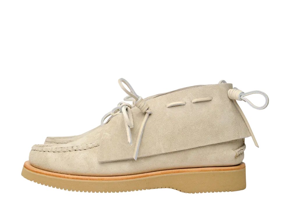 YUKETEN 8 Pig Tails Chukka 2060 Horween Full Grain, Flesh-Out Leather "Beige" E