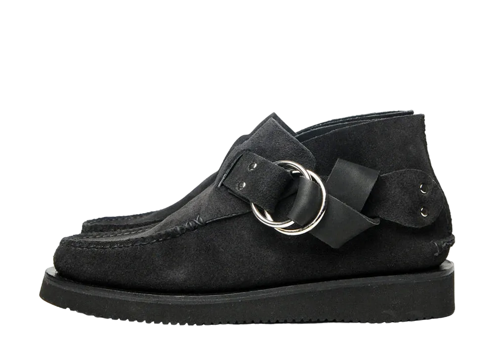 ユケテン 2021 リングブーツ ホーウィンフルグレインフレッシュアウトレザー "ブラック" E