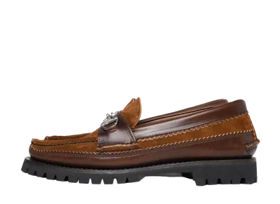 YUKETEN Bit Loafer DB with Cortina Sole Opera’s Full Grain Flesh-Out Leather "Brown" E