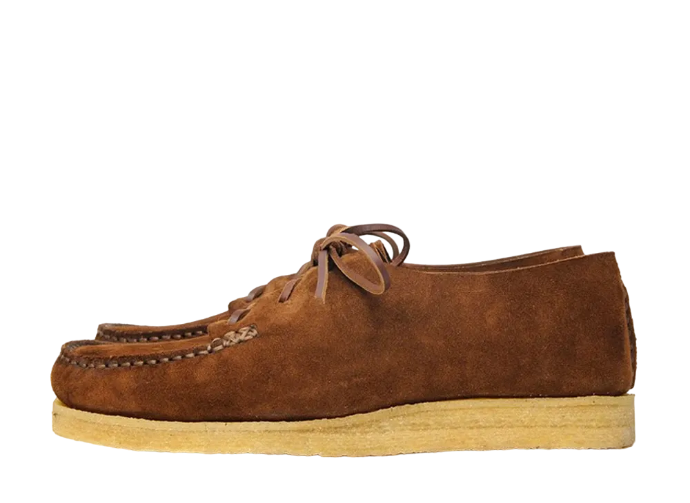 YUKETEN All Handsewn Sports 2pcs Moc Opera’s Full-Grain Flesh-Out Leather "Brown"