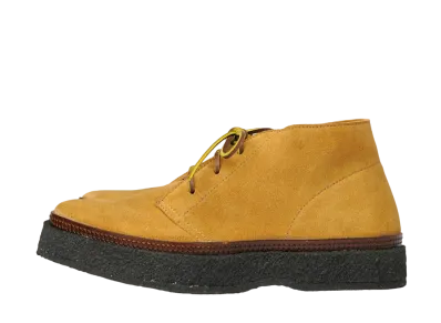 YUKETEN Santiago Opera’s Cashmere Flesh-Out Leather "Brown"