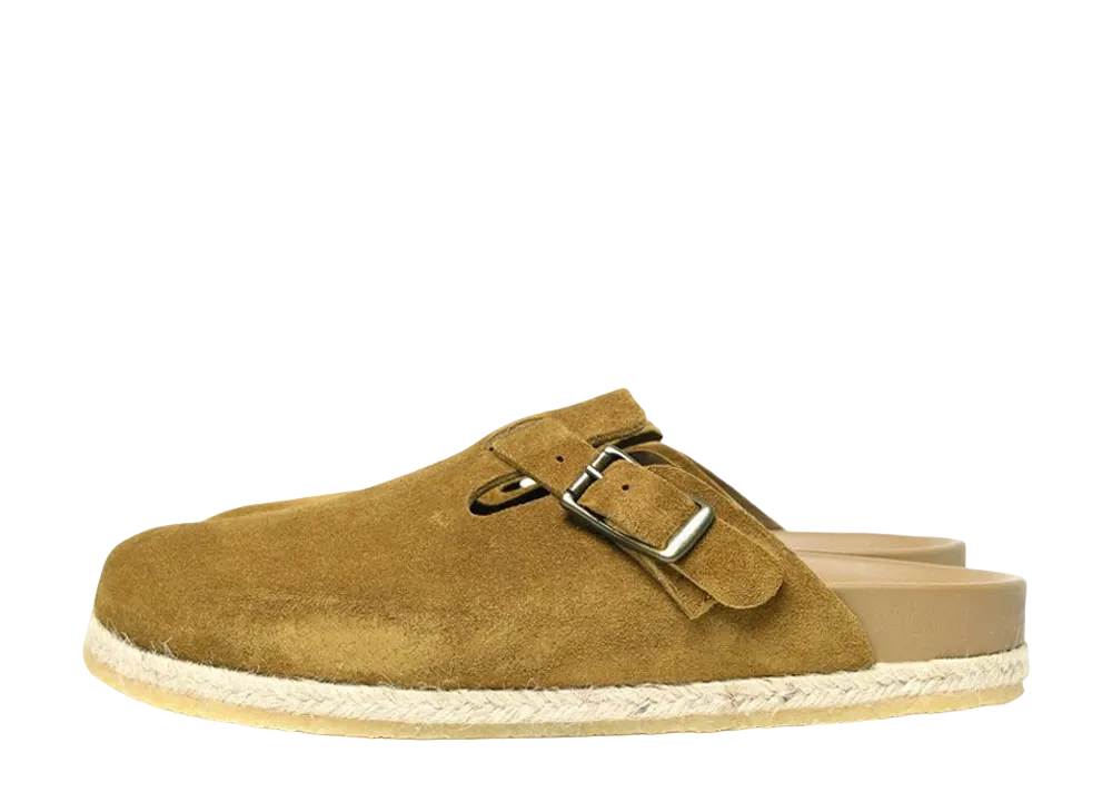 YUKETEN Sal 1 w/ Crepe Sole Opera’s Silky & Softly Tanned Suede "Brown"