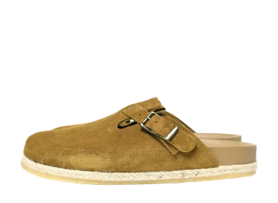 YUKETEN Sal 1 w/ Crepe Sole Opera’s Silky & Softly Tanned Suede "Brown"