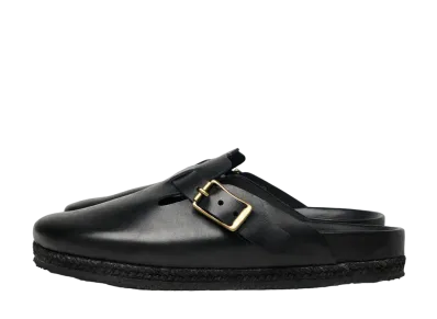 YUKETEN Sal 1 w/ Crepe Sole Soft Tanned German Veg-Tan Leather "Black"