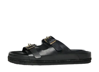 YUKETEN Sal 2 w/ Crepe Sole Soft Tanned German Veg-Tan Leather "Black"