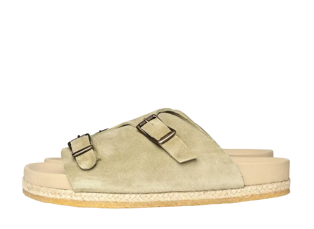 YUKETEN Sal 3 w/ Crepe Sole Opera’s Silky & Softly Tanned Suede "Beige"